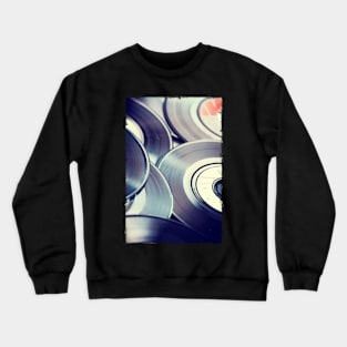 Vinyl Records 45 RPM Crewneck Sweatshirt